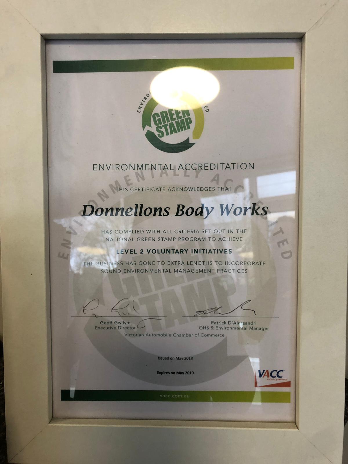Donnellons Body Works Photos