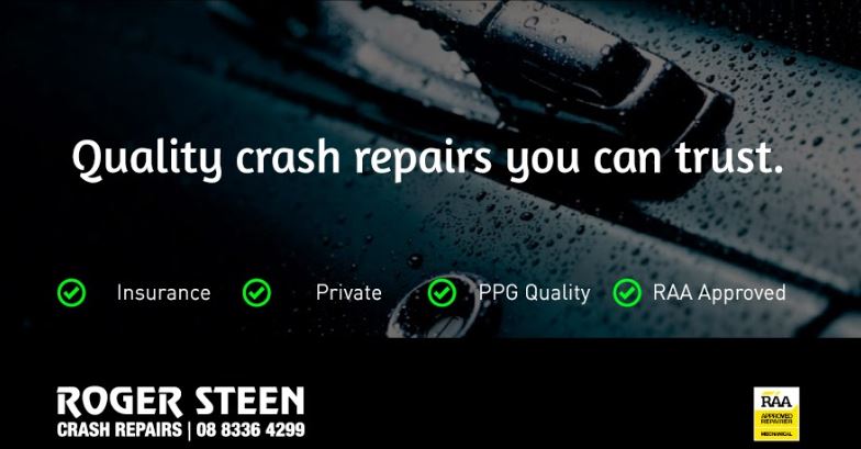 Roger Steen Crash Repairs Logo